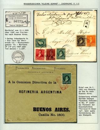 POSTKLASICKÁ VYDÁNÍ ARGENTINY 1867-1890 – list 279