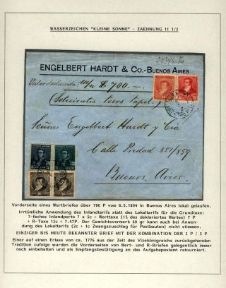 POSTKLASICKÁ VYDÁNÍ ARGENTINY 1867-1890 – list 283
