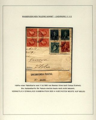 POSTKLASICKÁ VYDÁNÍ ARGENTINY 1867-1890 – list 284