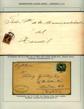 POSTKLASICKÁ VYDÁNÍ ARGENTINY 1867-1890 – list 288