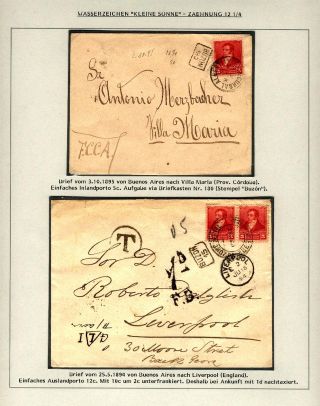 POSTKLASICKÁ VYDÁNÍ ARGENTINY 1867-1890 – list 291