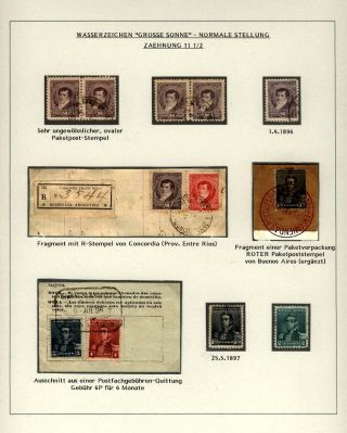 POSTKLASICKÁ VYDÁNÍ ARGENTINY 1867-1890 – list 297
