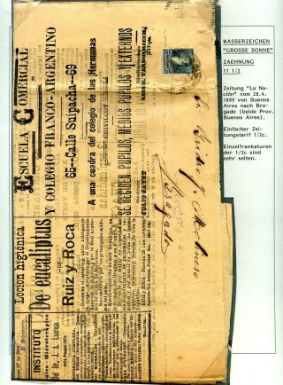POSTKLASICKÁ VYDÁNÍ ARGENTINY 1867-1890 – list 305