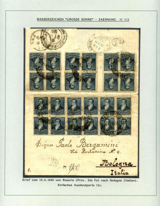POSTKLASICKÁ VYDÁNÍ ARGENTINY 1867-1890 – list 306