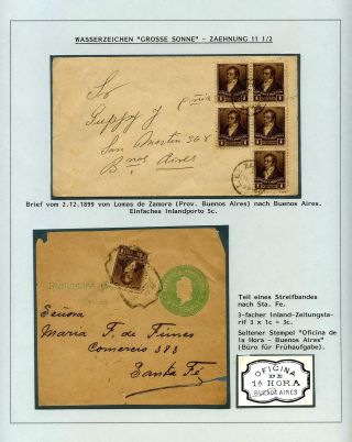 POSTKLASICKÁ VYDÁNÍ ARGENTINY 1867-1890 – list 308