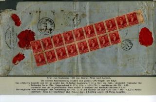 POSTKLASICKÁ VYDÁNÍ ARGENTINY 1867-1890 – list 317