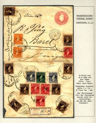 POSTKLASICKÁ VYDÁNÍ ARGENTINY 1867-1890 – list 319