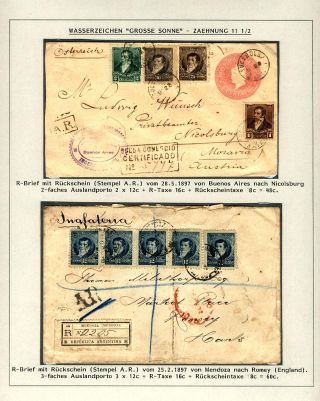 POSTKLASICKÁ VYDÁNÍ ARGENTINY 1867-1890 – list 322