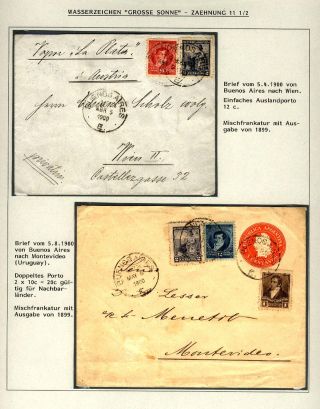 POSTKLASICKÁ VYDÁNÍ ARGENTINY 1867-1890 – list 323