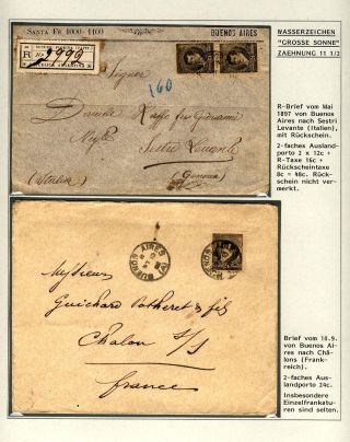 POSTKLASICKÁ VYDÁNÍ ARGENTINY 1867-1890 – list 327