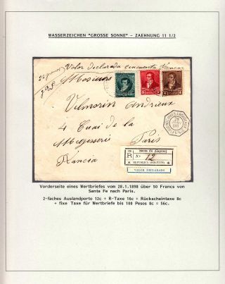 POSTKLASICKÁ VYDÁNÍ ARGENTINY 1867-1890 – list 329