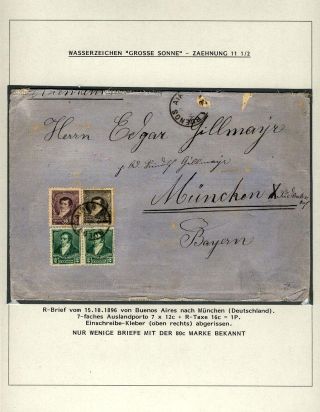 POSTKLASICKÁ VYDÁNÍ ARGENTINY 1867-1890 – list 330
