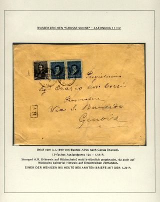 POSTKLASICKÁ VYDÁNÍ ARGENTINY 1867-1890 – list 334