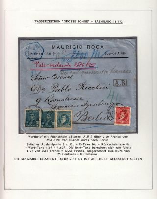 POSTKLASICKÁ VYDÁNÍ ARGENTINY 1867-1890 – list 335