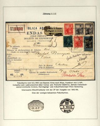 POSTKLASICKÁ VYDÁNÍ ARGENTINY 1867-1890 – list 336