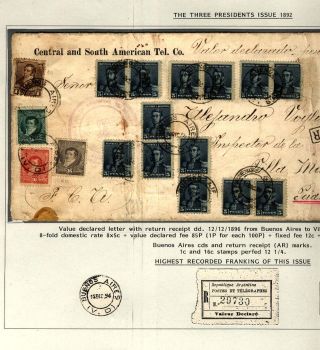 POSTKLASICKÁ VYDÁNÍ ARGENTINY 1867-1890 – list 337