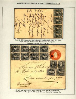 POSTKLASICKÁ VYDÁNÍ ARGENTINY 1867-1890 – list 344