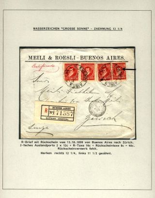 POSTKLASICKÁ VYDÁNÍ ARGENTINY 1867-1890 – list 351