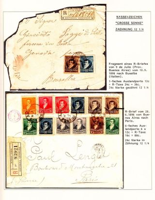 POSTKLASICKÁ VYDÁNÍ ARGENTINY 1867-1890 – list 352