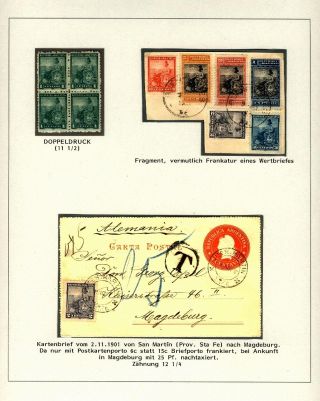POSTKLASICKÁ VYDÁNÍ ARGENTINY 1867-1890 – list 384