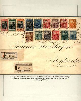 POSTKLASICKÁ VYDÁNÍ ARGENTINY 1867-1890 – list 385