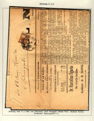 POSTKLASICKÁ VYDÁNÍ ARGENTINY 1867-1890 – list 389