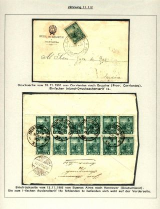 POSTKLASICKÁ VYDÁNÍ ARGENTINY 1867-1890 – list 390