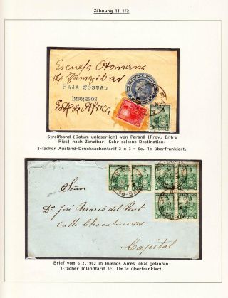 POSTKLASICKÁ VYDÁNÍ ARGENTINY 1867-1890 – list 392