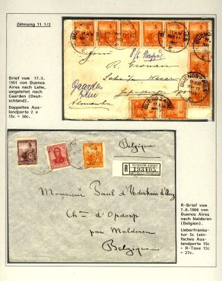 POSTKLASICKÁ VYDÁNÍ ARGENTINY 1867-1890 – list 396