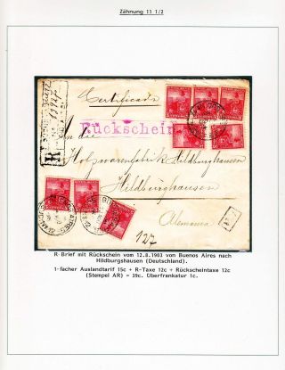 POSTKLASICKÁ VYDÁNÍ ARGENTINY 1867-1890 – list 405