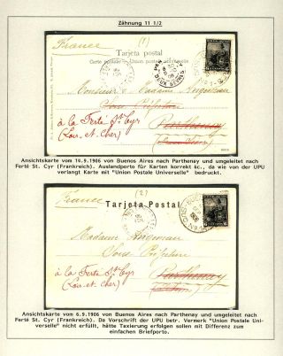 POSTKLASICKÁ VYDÁNÍ ARGENTINY 1867-1890 – list 406