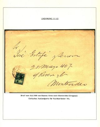POSTKLASICKÁ VYDÁNÍ ARGENTINY 1867-1890 – list 409