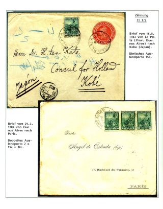POSTKLASICKÁ VYDÁNÍ ARGENTINY 1867-1890 – list 410