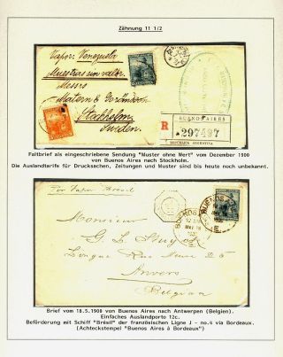 POSTKLASICKÁ VYDÁNÍ ARGENTINY 1867-1890 – list 414