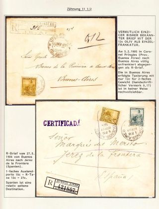 POSTKLASICKÁ VYDÁNÍ ARGENTINY 1867-1890 – list 415