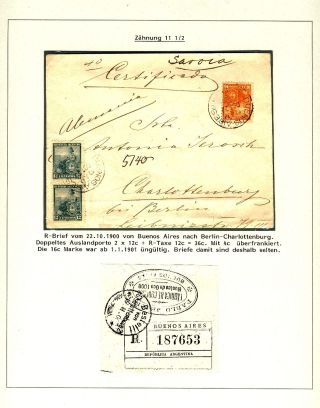 POSTKLASICKÁ VYDÁNÍ ARGENTINY 1867-1890 – list 422