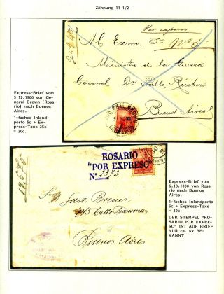 POSTKLASICKÁ VYDÁNÍ ARGENTINY 1867-1890 – list 423