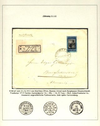 POSTKLASICKÁ VYDÁNÍ ARGENTINY 1867-1890 – list 437