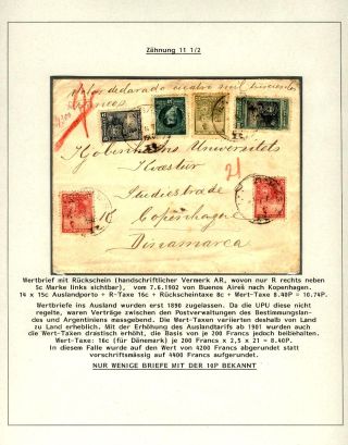 POSTKLASICKÁ VYDÁNÍ ARGENTINY 1867-1890 – list 440