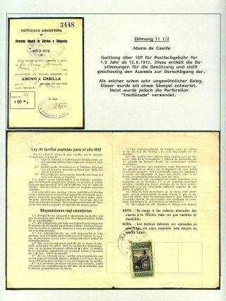 POSTKLASICKÁ VYDÁNÍ ARGENTINY 1867-1890 – list 441