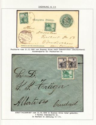 POSTKLASICKÁ VYDÁNÍ ARGENTINY 1867-1890 – list 450