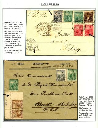POSTKLASICKÁ VYDÁNÍ ARGENTINY 1867-1890 – list 453