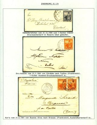 POSTKLASICKÁ VYDÁNÍ ARGENTINY 1867-1890 – list 454