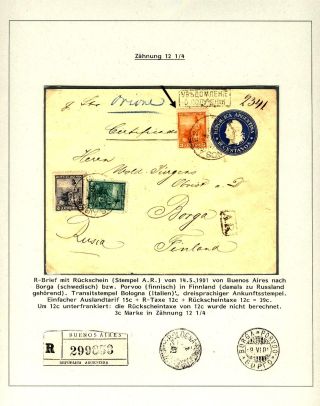 POSTKLASICKÁ VYDÁNÍ ARGENTINY 1867-1890 – list 455