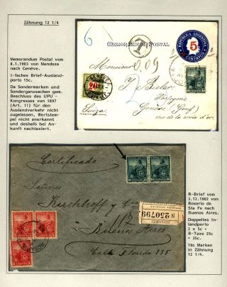 POSTKLASICKÁ VYDÁNÍ ARGENTINY 1867-1890 – list 459