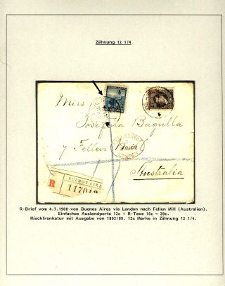 POSTKLASICKÁ VYDÁNÍ ARGENTINY 1867-1890 – list 460