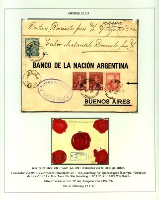 POSTKLASICKÁ VYDÁNÍ ARGENTINY 1867-1890 – list 464