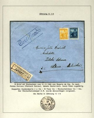 POSTKLASICKÁ VYDÁNÍ ARGENTINY 1867-1890 – list 470