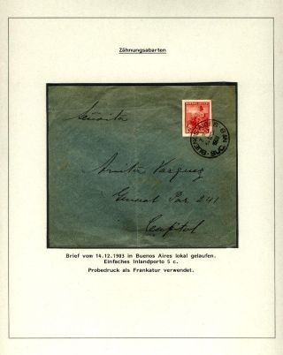 POSTKLASICKÁ VYDÁNÍ ARGENTINY 1867-1890 – list 484