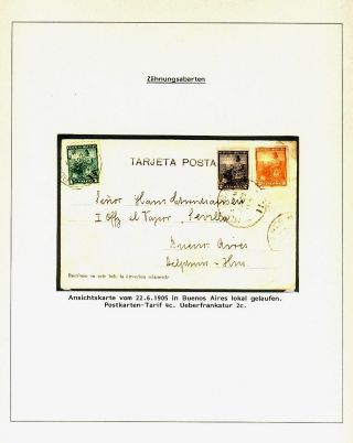 POSTKLASICKÁ VYDÁNÍ ARGENTINY 1867-1890 – list 487